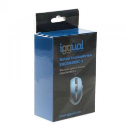 Iggual Rato Sem Fios Ergonomic | 1600 DPI | Azul