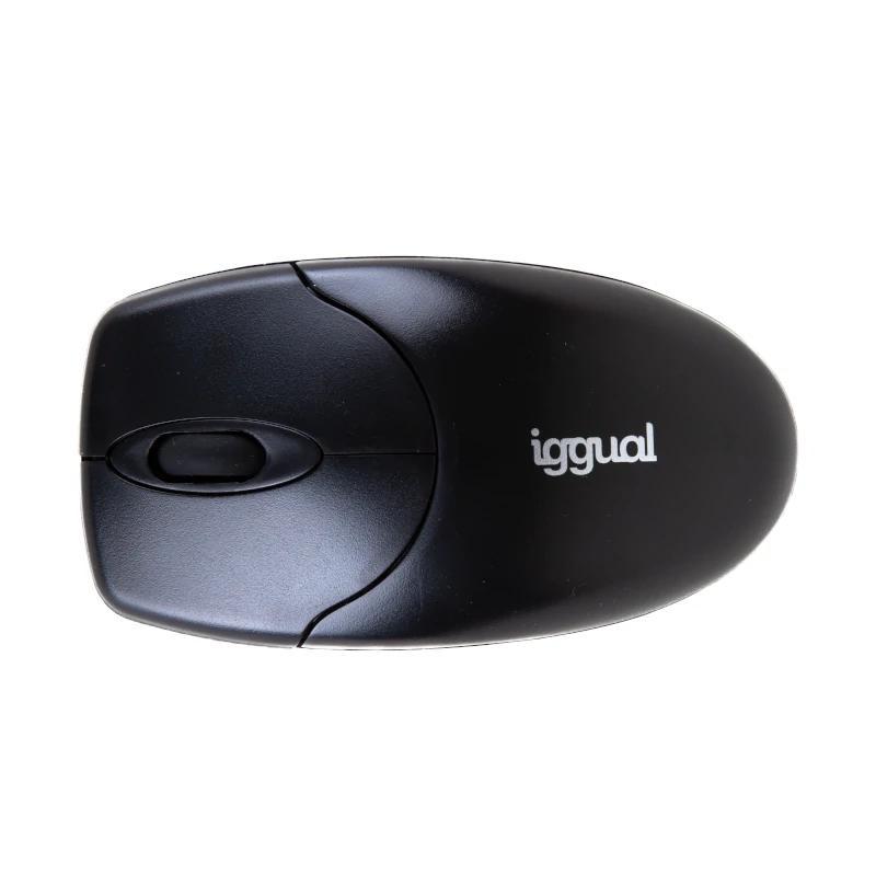 iggual Ratón inalámbrico WOM-BASIC2-1000DPI negro iggual Ratón inalámbrico WOM-BASIC2-1000DPI negro