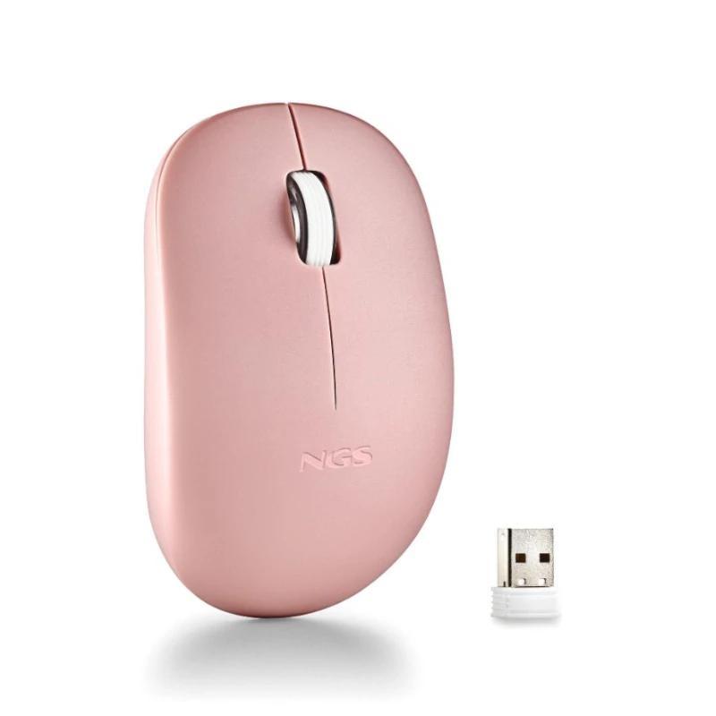Comprar RATO NGS FOGPROPINK | BÁSICO | ÓPTICO | 1000 DPI | SEM FIOS | AMBIDESTRO | ROSA
