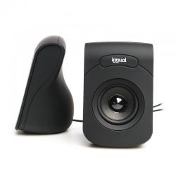 iggual Colunas 2.0 | 6W | mini-jack + USB | Preto online