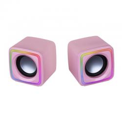 Colunas de som MARS GAMING MSCUBE | 8W | Rosa barato