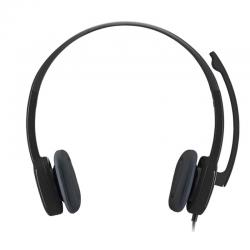 Logitech Headphones H151 | com microfone | Jack 3.5 | Preto online
