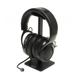 SUPORTE PARA AURICULARES IGGUAL | COMPATIBILIDADE UNIVERSAL | PRETO online
