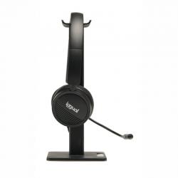 AURICULARES DUAL TECH | MICROFONE INTEGRADO | USB OU MINI JACK 3.5 MM | PRETO