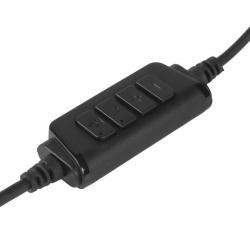 AUSCULTADORES IGGUAL IGG319420 | COM MICROFONE | USB | COR INDEFINIDA