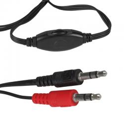 AUSCULTADORES IGGUAL IGG319017 | COM MICROFONE | 2 X MINI JACK 3.5 MM | PRETO barato