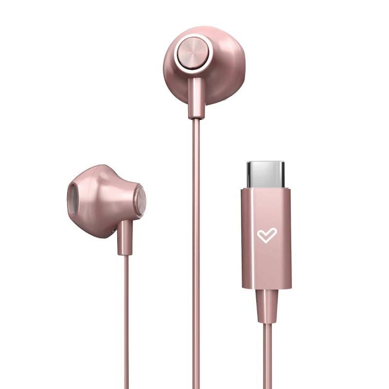 Comprar AURICULARES ENERGY SISTEM 459285 | COM MICROFONE | CONEXÃO TIPO C | ROSE