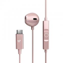 AURICULARES ENERGY SISTEM 459285 | COM MICROFONE | CONEXÃO TIPO C | ROSE barato