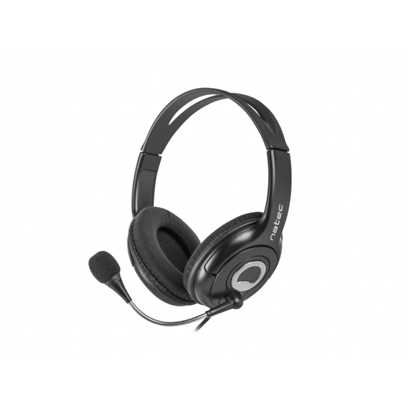 AURICULARES NATEC BEAR 2 CON MICROFONO NEGRO AURICULARES NATEC BEAR 2 CON MICROFONO NEGRO