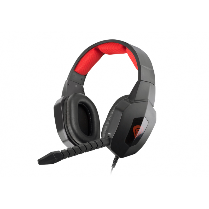 AURICULARES GAMING GENESIS ARGON 400 2.0 MINI JACK NEGRO-ROJO AURICULARES GAMING GENESIS ARGON 400 2.0 MINI JACK NEGRO-ROJO