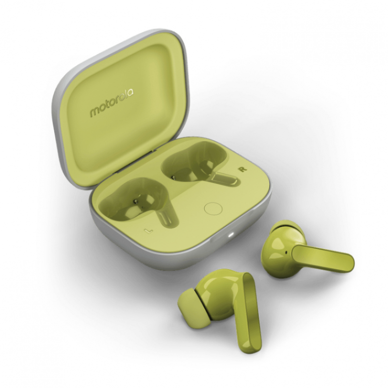 Comprar AURICULARES MOTOROLA MOTO BUDS | MICROFONE TRIPLO | CONECTIVIDADE BLUETOOTH | VERDE