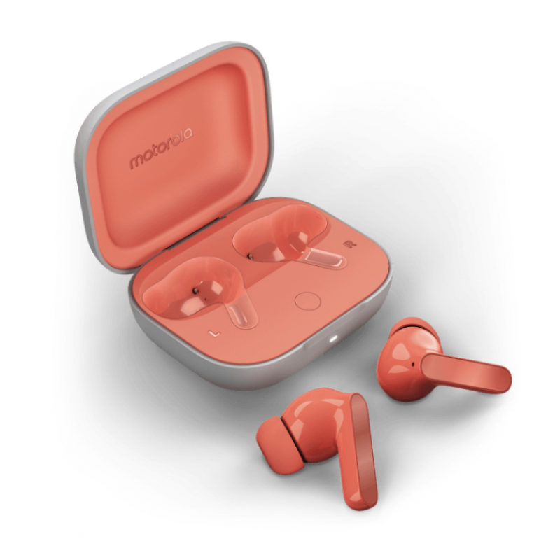 Comprar AURICULARES MOTOROLA MOTO BUDS | MICROFONE INTEGRADO | BLUETOOTH 5.3 | CORAL PEACH