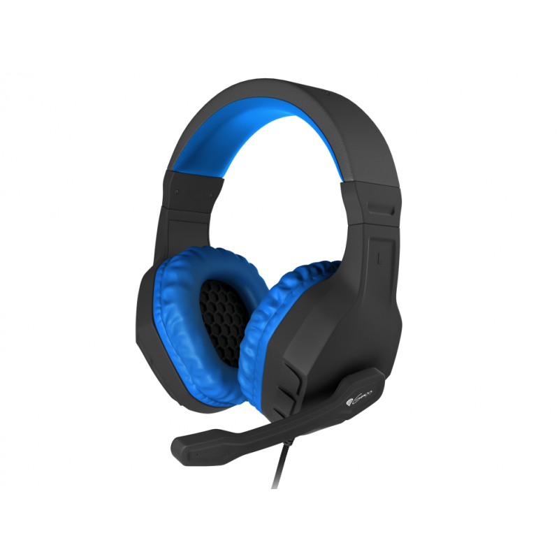 AURICULARES GAMING GENESIS ARGON 200 2.0 MINI JACK NEGRO-AZUL AURICULARES GAMING GENESIS ARGON 200 2.0 MINI JACK NEGRO-AZUL