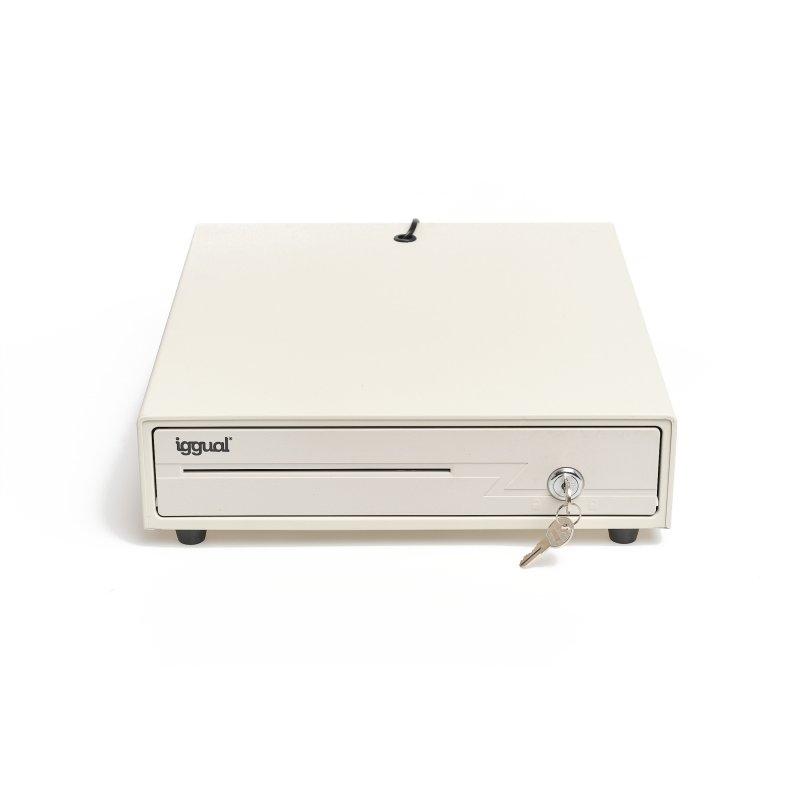 iggual Cajón portamonedas IRON-10W 38cm 4+6 blanco iggual Cajón portamonedas IRON-10W 38cm 4+6 blanco