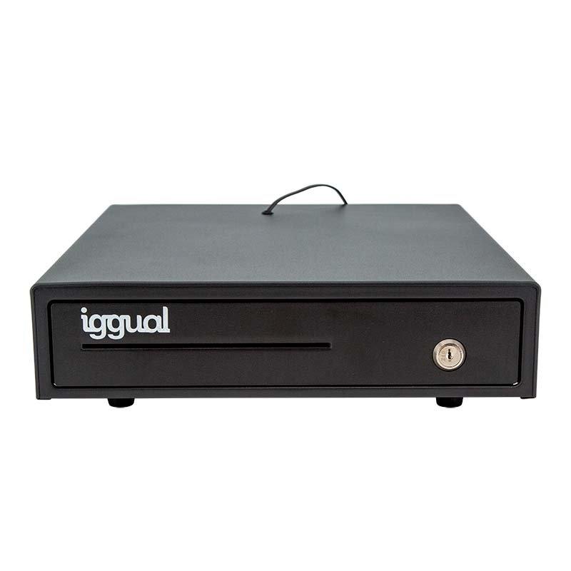 Comprar Gaveta de dinheiro iggual IRON-15 | 37cm 4+8  | Preta