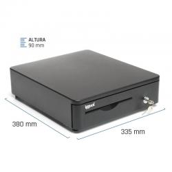 Iggual Gaveta de Dinheiro IRON-10R 38cm 4+5 | Preto online