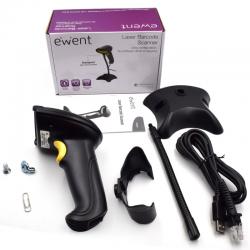 Leitor de código de barras | USB | Laser Ewent EW3400 | 1D