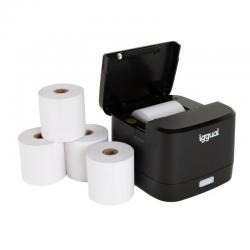 Kit impressora térmica iggual TP EASY 58 + 5 rolos barato
