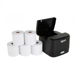 Kit impressora térmica iggual TP EASY 58 + 5 rolos