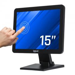 Monitor Tátil Capacitivo Iggual 15"  |VGA HDMI | USB