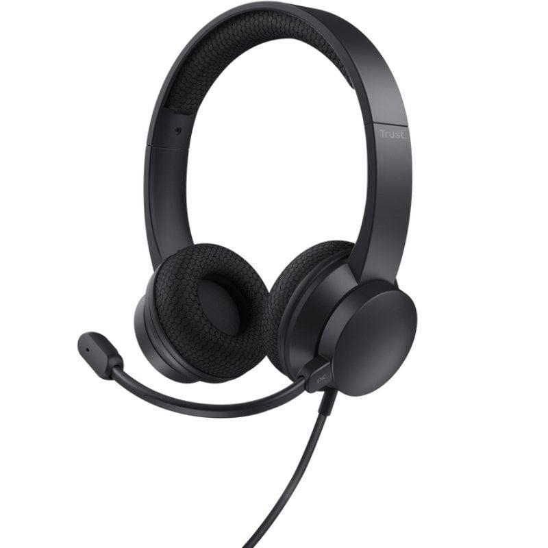Comprar Auscultadores Trust HS-260  com Micrófone | USB | Pretos