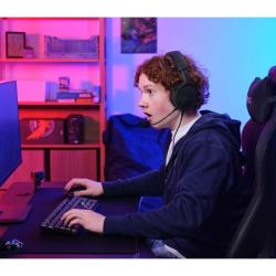 Auscultadores Gaming com Micrófono Trust Gaming GXT 492 Carus | Jack 3.5 | Pretos