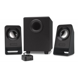 Colunas Som Logitech Z-213 Speaker System 2.1 14w