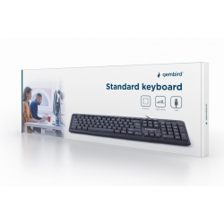 TECLADO GEMBIRD USB NEGRO