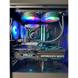 PcElite JANO Gaming | Intel i5-14600KF | RTX 5070 TI 16 GB | 32GB | 2TB NVME | WIFI 6 | REF LIQUIDA