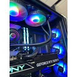 PcElite PROTEUS Gaming | Intel  i7-14700KF | RTX 5070 TI 16 GB | 32GB DDR5 | 2TB NVMe | WIFI 6 | REF LIQUIDA