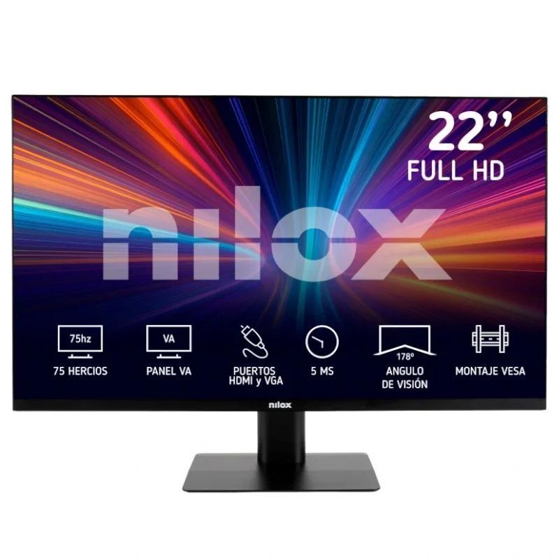 Comprar MONITOR NILOX NXM22FHD11 | 21.5" | VA | PRETO