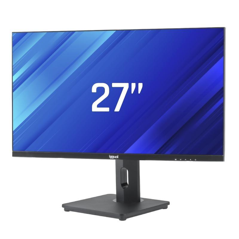 iggual Monitor 27" FHD VGA HDMI 100Hz pivotante AA iggual Monitor 27" FHD VGA HDMI 100Hz pivotante AA