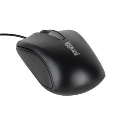 RATO IGGUAL IGG318867 | BÁSICO | ÓPTICO | 800 DPI | COM FIO | AMBIDESTRO | NEGRO barato