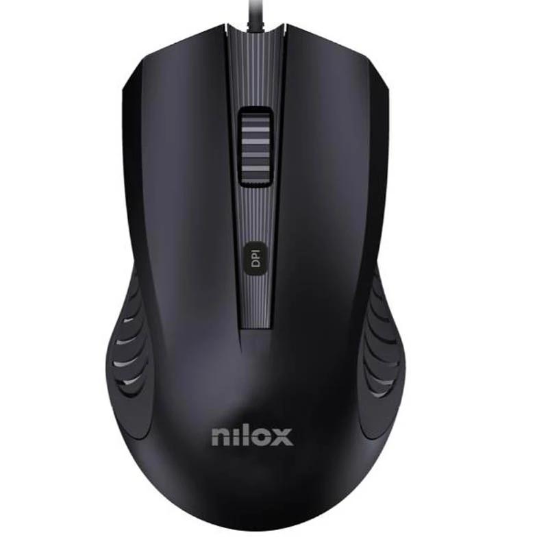 Comprar RATO NILOX MOUSB1013 | BÁSICO | ÓPTICO | 2400 DPI | COM FIO | AMBIDESTRO | PRETO