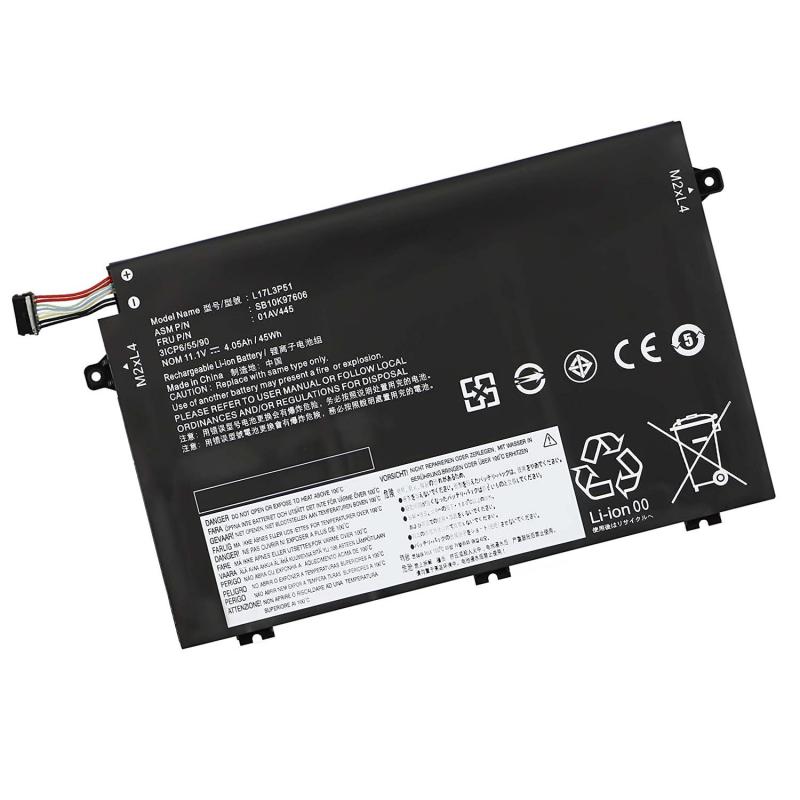 Comprar BATERÍA PARA LENOVO THINKPAD E480 | E490 | E580 | E590 | L17C3P51 | L17L3P51