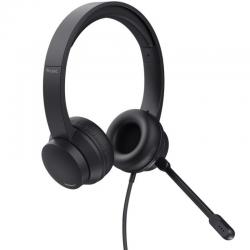 AUSCULTADORES TRUST HS-201 | MICROFONE | USB | PRETO online