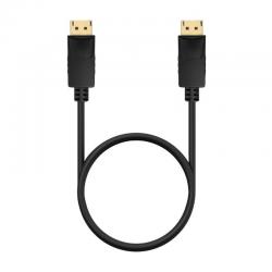 Cabo DisplayPort 1.2 CCS 4K Aisens A124-0739 | DisplayPort Macho - DisplayPort Macho | 5W | 2300Mbps | 1.5m | Preto barato